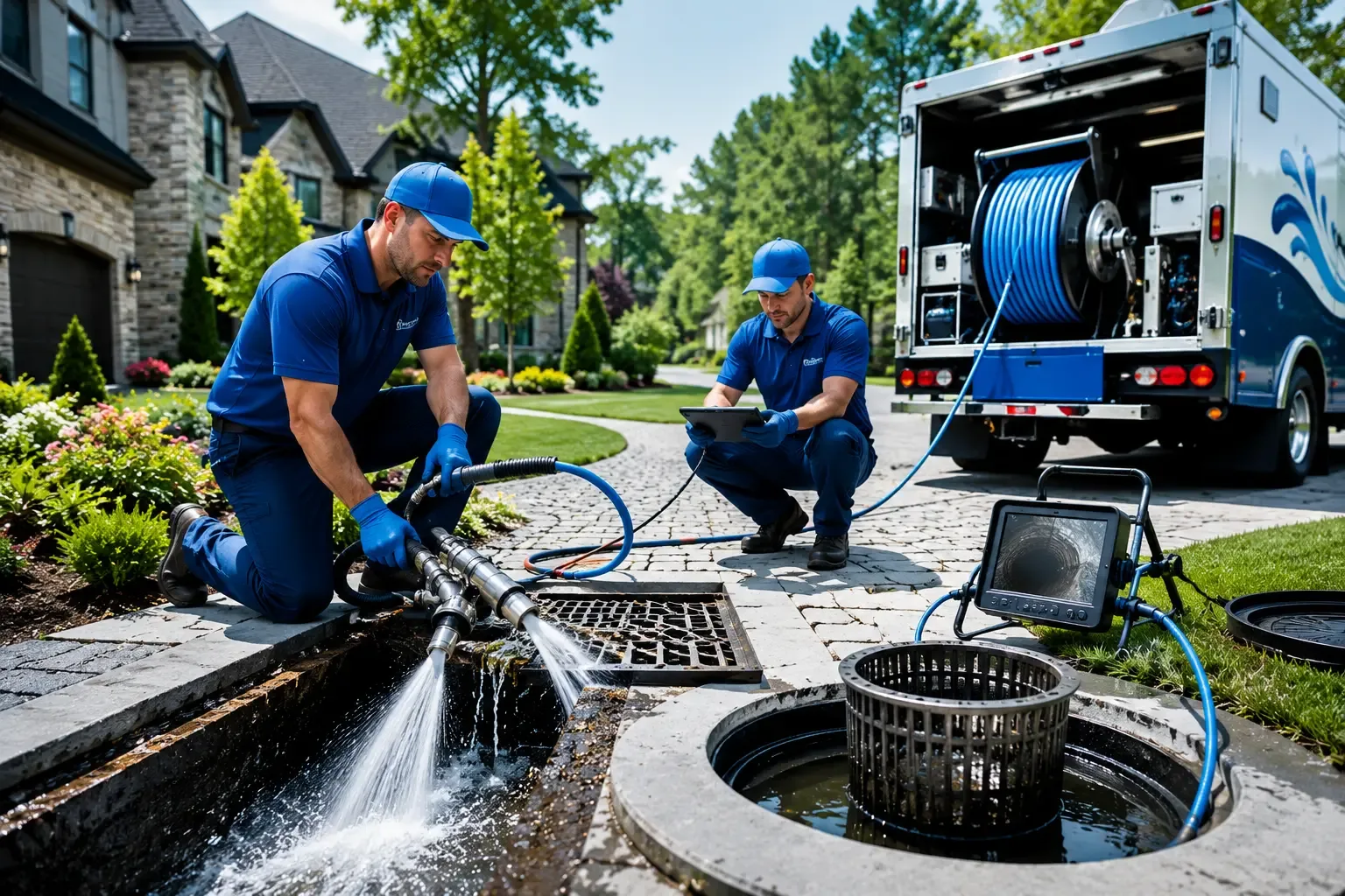 Local outdoor drain cleaning professionals in Wilsons, VA